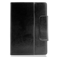 Universal 10" Leather Tablet Case - Debossed TEXT