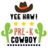 Yee Haa Cowboy Pre K SVG