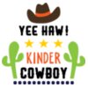 Yee Haa Cowboy Kinder SVG