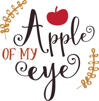 Apple of my Eye SVG