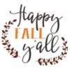 Happy Fall Yall EPS