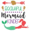 Beautiful Mermaid Kinder SVG