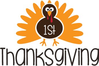 1st Thankgiving SVG