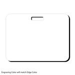 Laser Engraved Two-Color Plastic Conference Badges