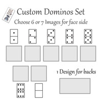 Personalized Domino Set - Photo Dominoes